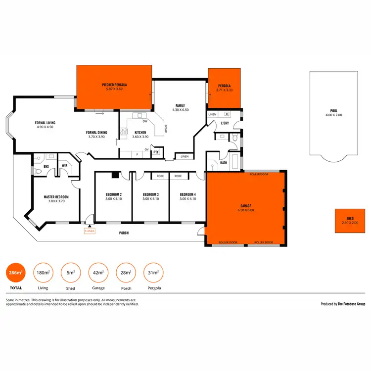 Floorplan of Homely house listing, 14 Forrest Court, Golden Grove SA 5125