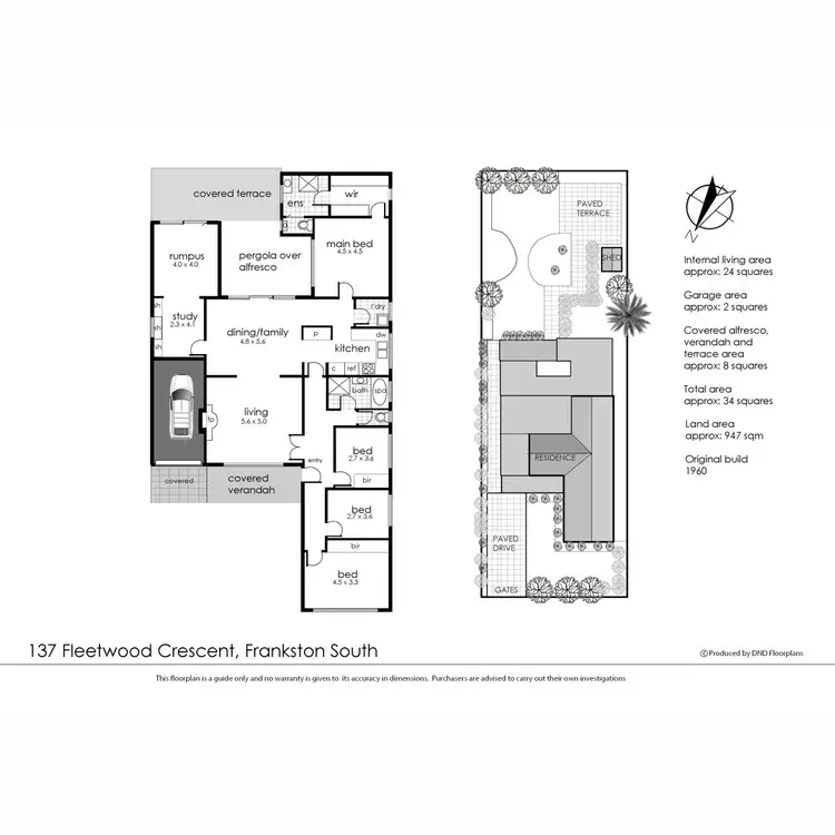 Floorplan of Homely house listing, 137 Fleetwood Crescent, Frankston South VIC 3199