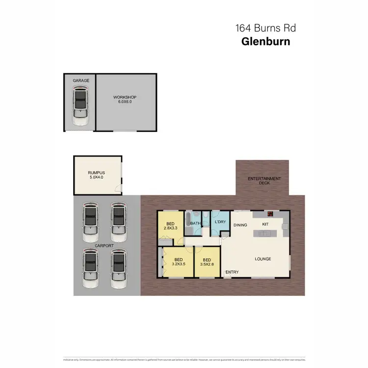 Floorplan of Homely house listing, 164 Burns Road, Glenburn VIC 3717