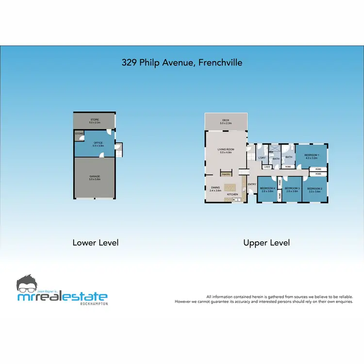 Floorplan of Homely house listing, 329 Philp Avenue, Frenchville QLD 4701