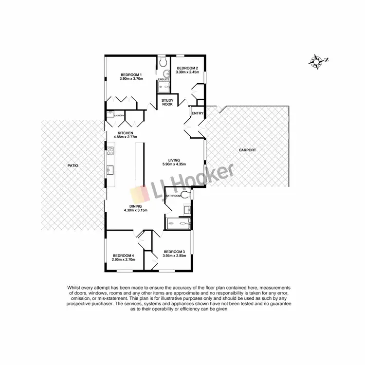 Floorplan of Homely house listing, 86 Dalmeny Street, Algester QLD 4115