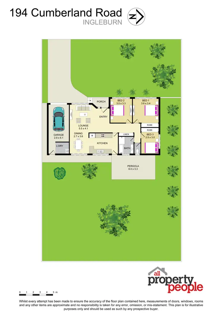 Floorplan of Homely house listing, 194 Cumberland Road, Ingleburn NSW 2565