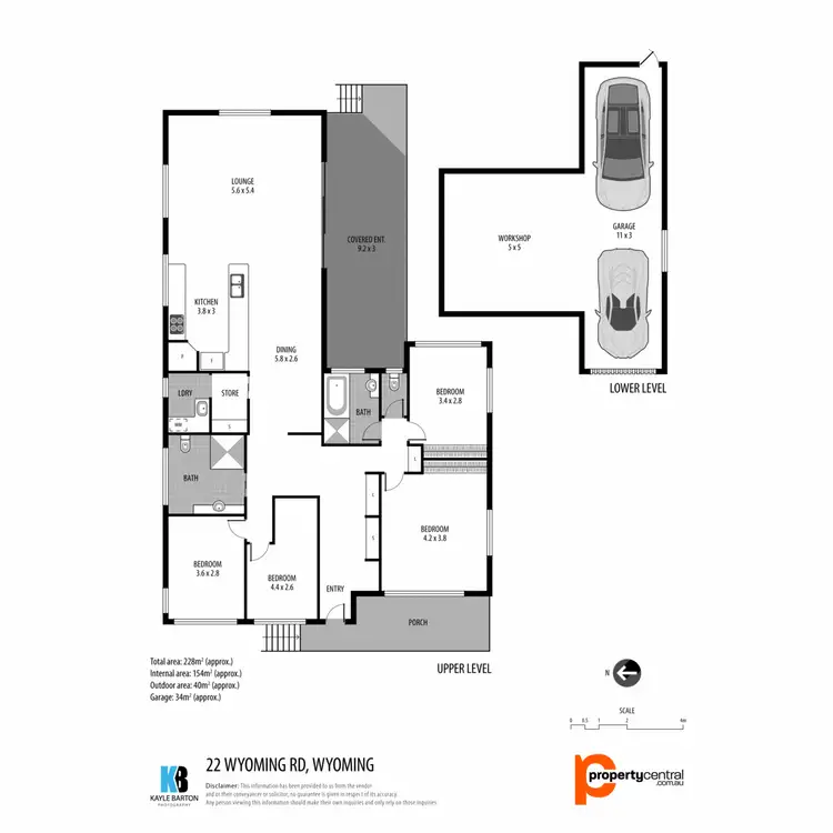 Floorplan of Homely house listing, 22 Wyoming Road, Wyoming NSW 2250
