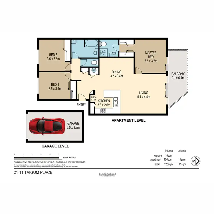 Floorplan of Homely unit listing, 21/11 Taigum Place, Taigum QLD 4018