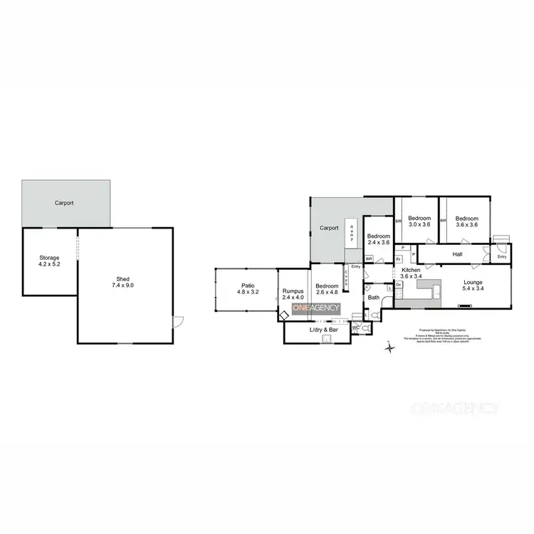 Floorplan of Homely house listing, 36 Nelson Street, Smithton TAS 7330