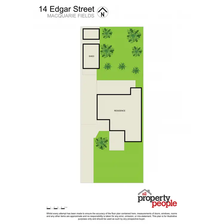 Floorplan of Homely house listing, 14 Edgar Street, Macquarie Fields NSW 2564