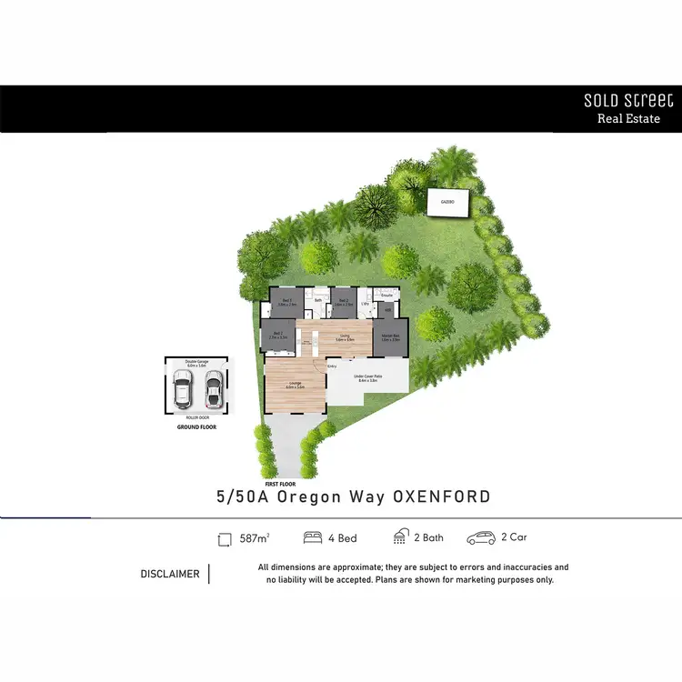 Floorplan of Homely house listing, 5/50A Oregon Way, Oxenford QLD 4210