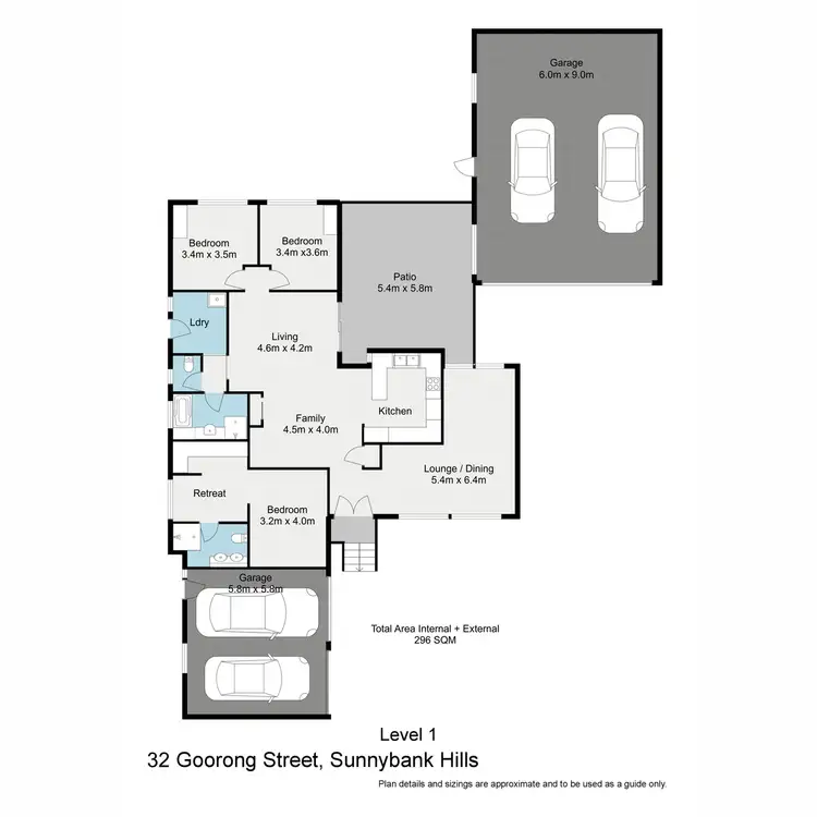 Floorplan of Homely house listing, 32 Goorong Street, Sunnybank Hills QLD 4109