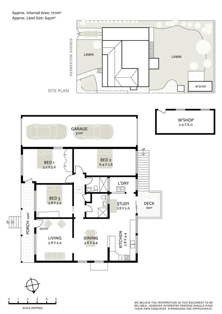Floorplan of Homely house listing, 12 Herberton Avenue, Hunters Hill NSW 2110