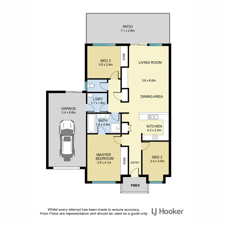 Floorplan of Homely villa listing, 51/18 Denver Road, Carseldine QLD 4034