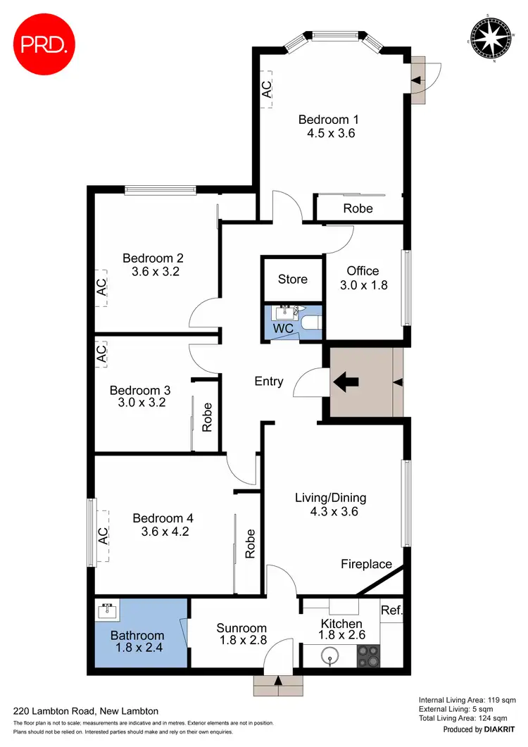 Floorplan of Homely house listing, 220 Lambton Road, New Lambton NSW 2305