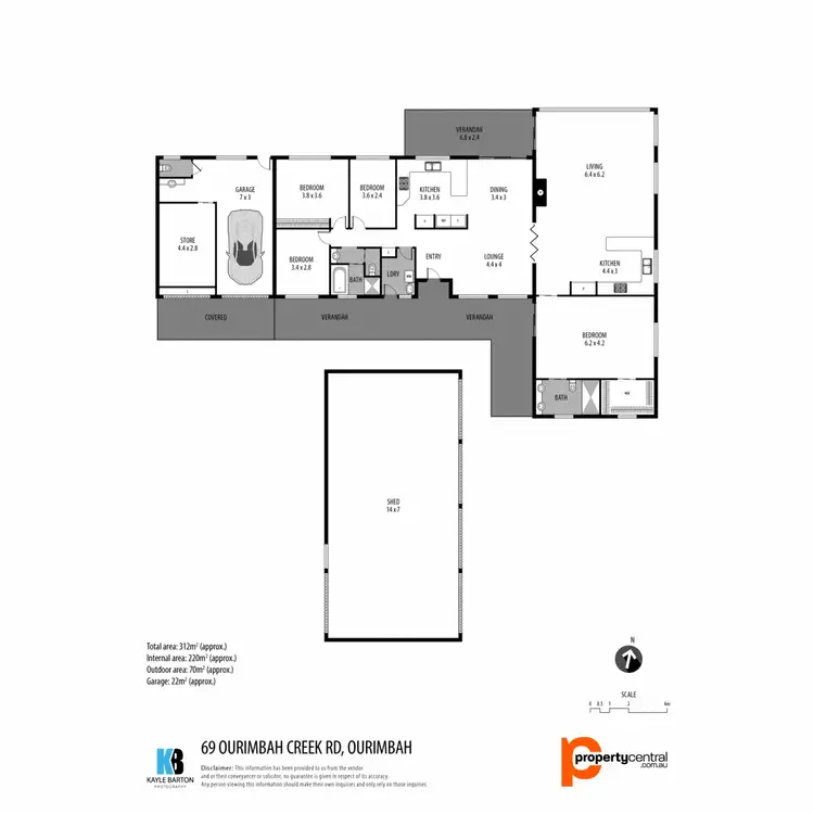 Floorplan of Homely rural property listing, 69 Ourimbah Creek Road, Ourimbah NSW 2258