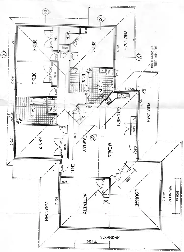 Floorplan of Homely house listing, 295 Peartree Lane, Parkerville WA 6081