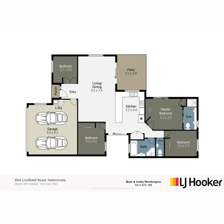Floorplan of Homely house listing, 85A Lindfield Road, Helensvale QLD 4212