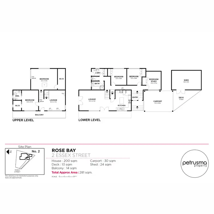 Floorplan of Homely house listing, 2 Essex Street, Rose Bay TAS 7015