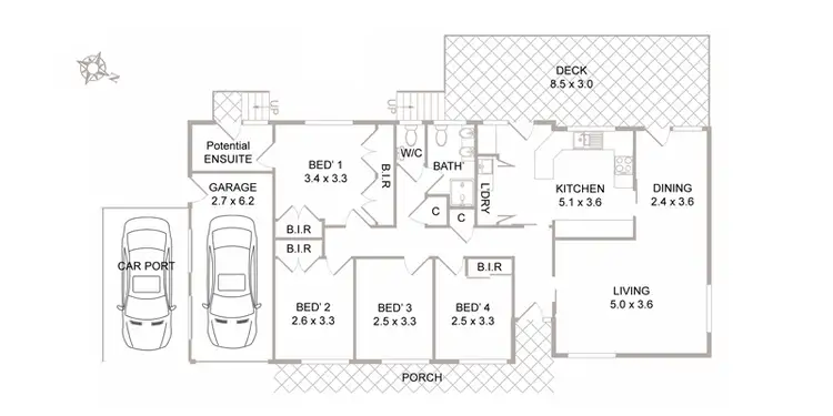 Floorplan of Homely house listing, 35 McKay Road, Hornsby Heights NSW 2077
