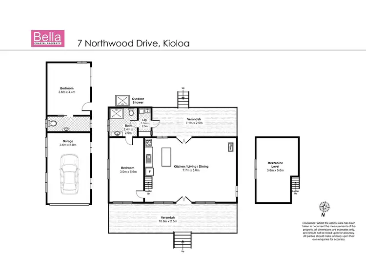 Floorplan of Homely house listing, 7 Northwood Drive, Kioloa NSW 2539