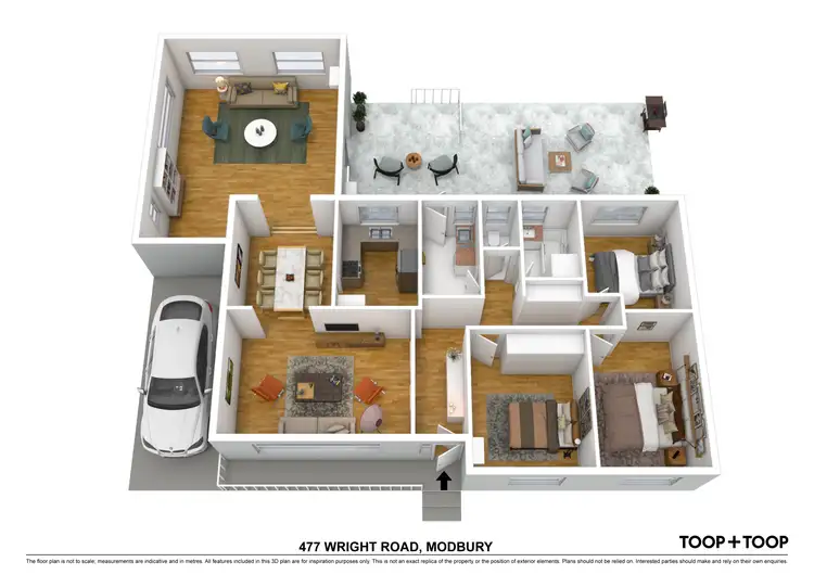 Floorplan of Homely house listing, Lot 1 & 2 477 Wright Road, Modbury SA 5092
