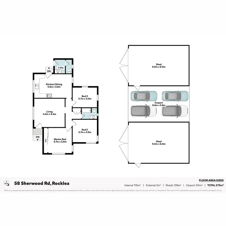 Floorplan of Homely house listing, 18 Melbourne Street, Rocklea QLD 4106