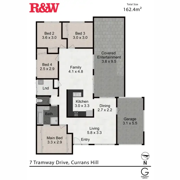 Floorplan of Homely house listing, 7 Tramway Drive, Currans Hill NSW 2567