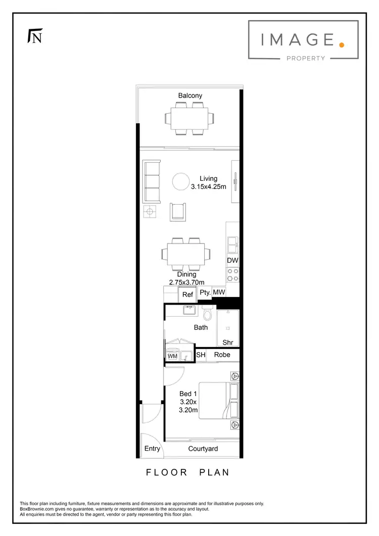 Floorplan of Homely unit listing, 40406/50 Duncan Street, West End QLD 4101