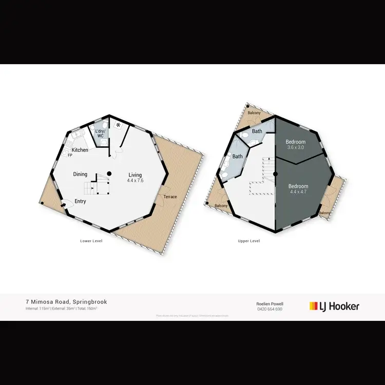Floorplan of Homely house listing, 7 Mimosa Road, Springbrook QLD 4213