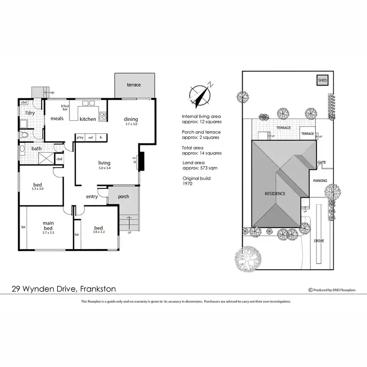 Floorplan of Homely house listing, 29 Wynden Drive, Frankston VIC 3199