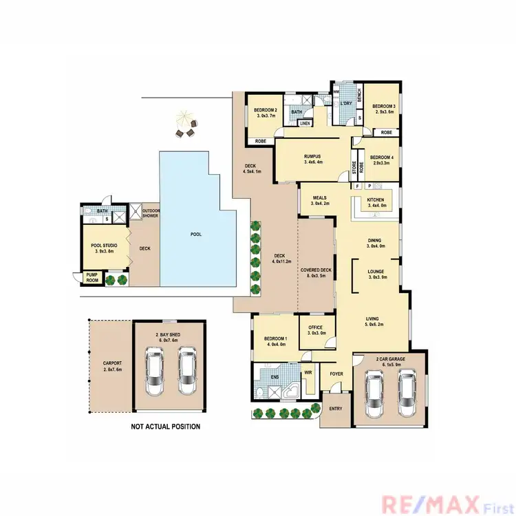 Floorplan of Homely house listing, 15 Oakwood Street, Little Mountain QLD 4551
