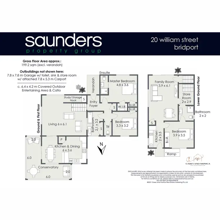 Floorplan of Homely house listing, 20 William Street, Bridport TAS 7262