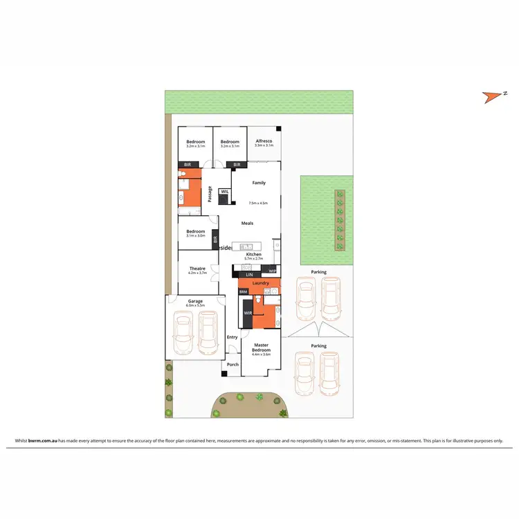 Floorplan of Homely house listing, 6 Serene Avenue, Armstrong Creek VIC 3217