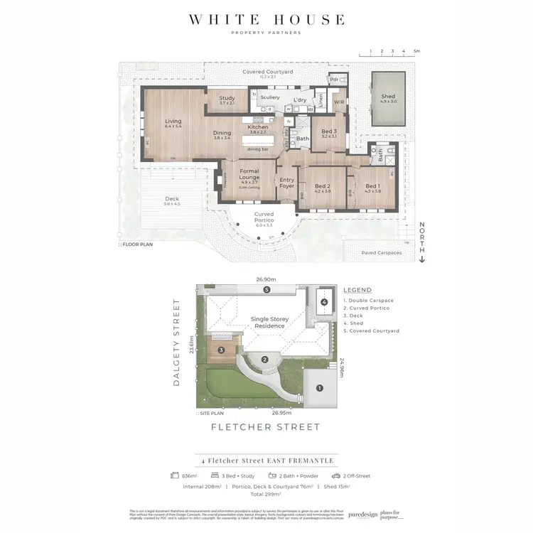 Floorplan of Homely house listing, 4 Fletcher Street, East Fremantle WA 6158