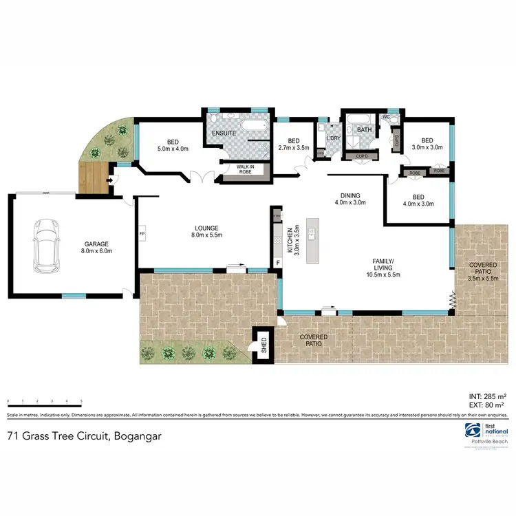 Floorplan of Homely house listing, 71 Grass Tree Circuit, Bogangar NSW 2488