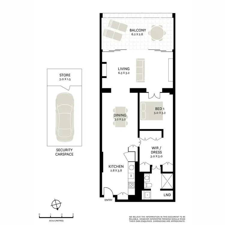 Floorplan of Homely apartment listing, 412/50 Macleay Street, Potts Point NSW 2011