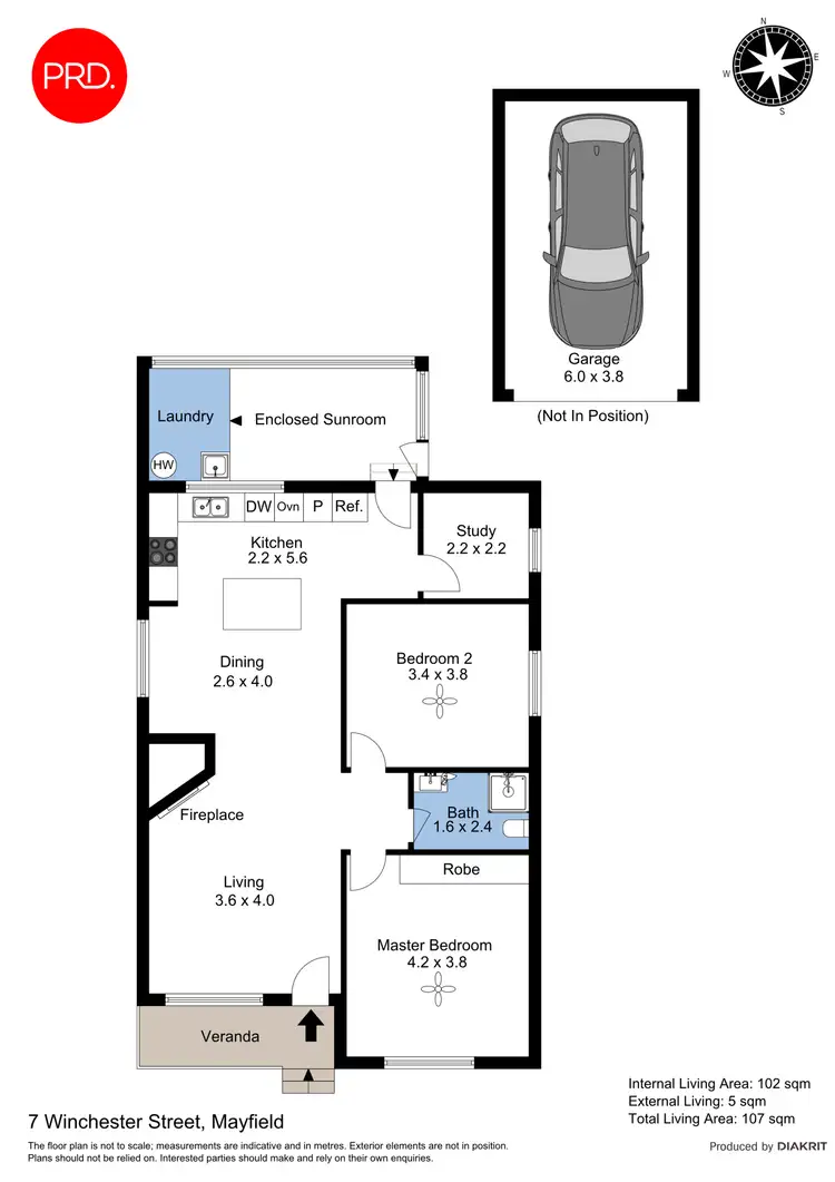 Floorplan of Homely house listing, 7 Winchester Street, Mayfield NSW 2304