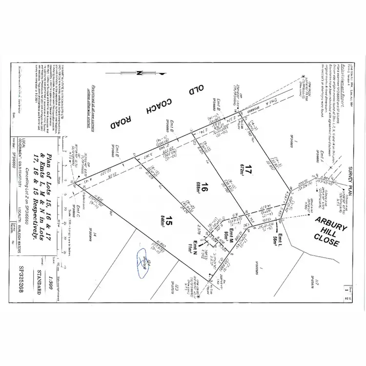 Floorplan of Homely land listing, Lot 17 Arbury Hill Close, Burleigh Heads QLD 4220
