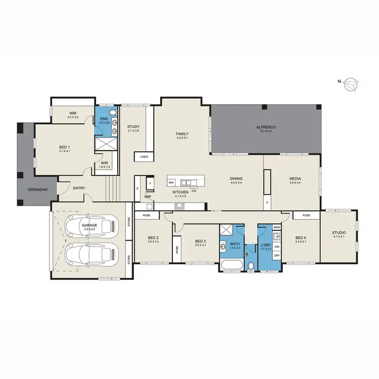 Floorplan of Homely house listing, 91 Casuarina Drive, Pokolbin NSW 2320