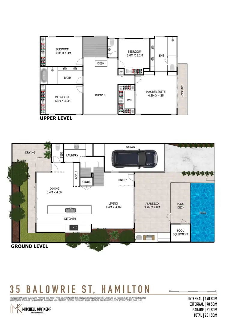 Floorplan of Homely house listing, 35 Balowrie Street, Hamilton QLD 4007