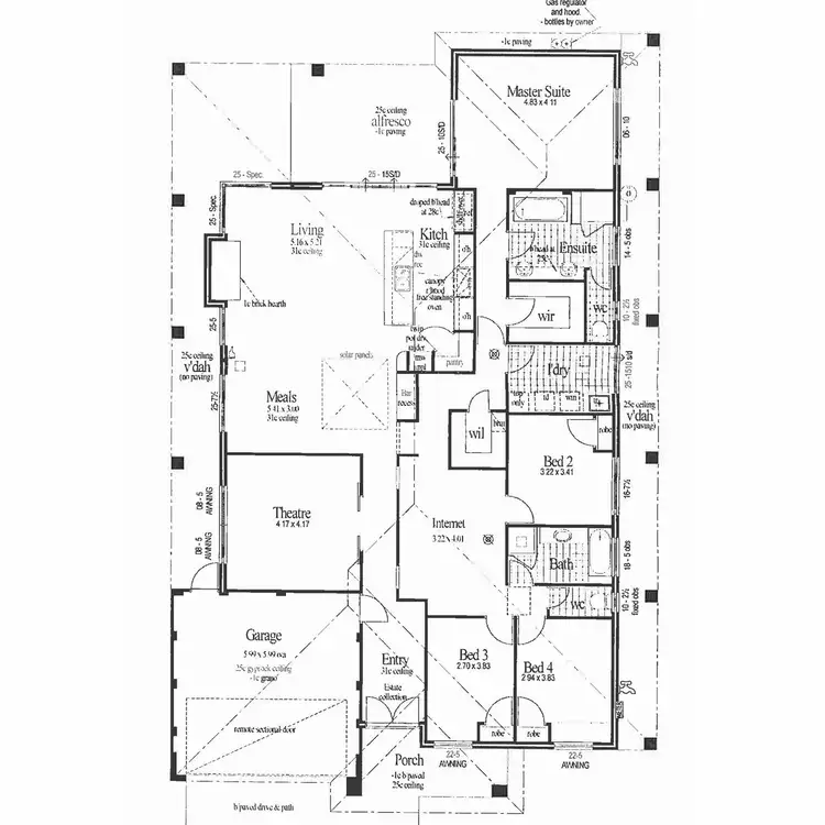 Floorplan of Homely house listing, 202 Holstein Loop, Lower Chittering WA 6084