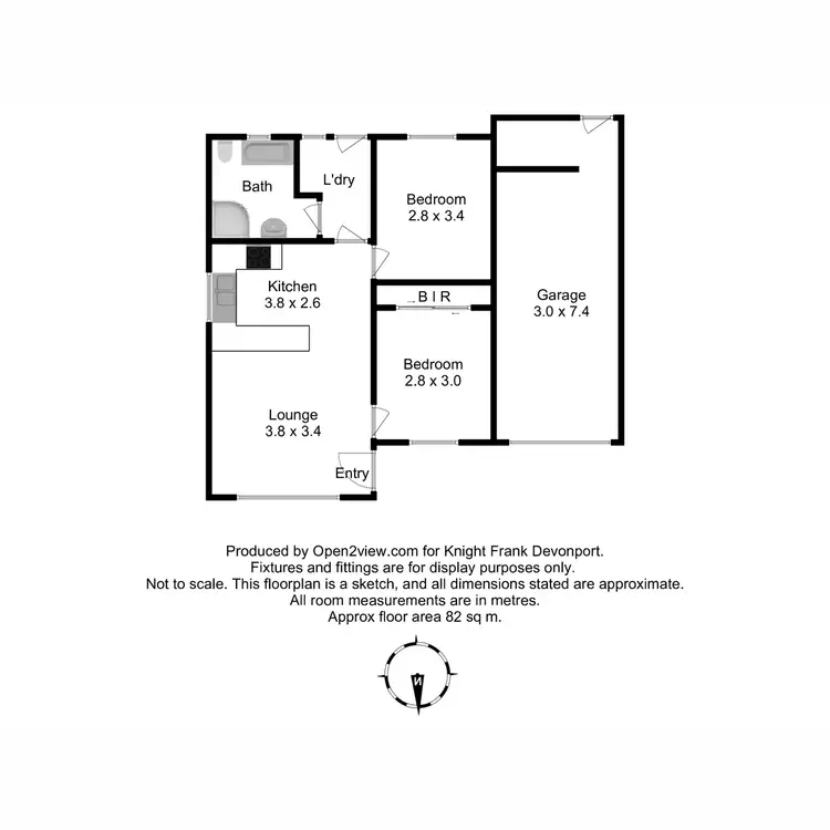 Floorplan of Homely townhouse listing, Units 1-9/1-5 Winspears Road, East Devonport TAS 7310