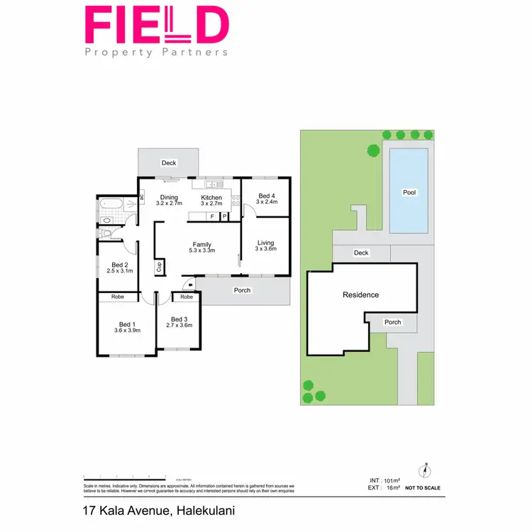 Floorplan of Homely house listing, 17 Kala Avenue, Halekulani NSW 2262