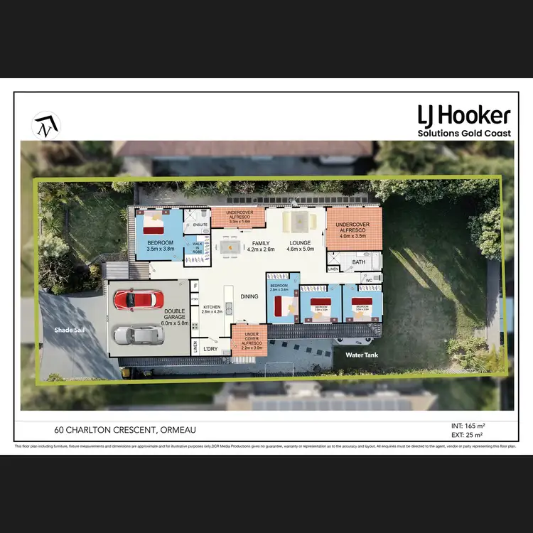 Floorplan of Homely house listing, 60 Charlton Crescent, Ormeau QLD 4208