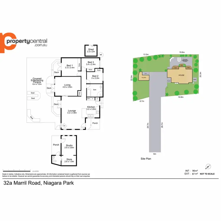Floorplan of Homely house listing, 32A Marril Road, Niagara Park NSW 2250