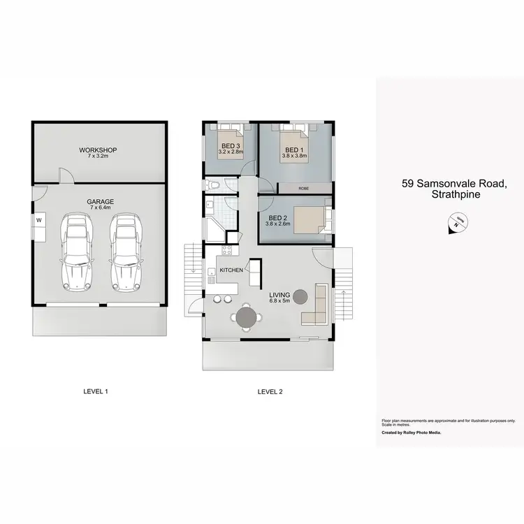 Floorplan of Homely house listing, 59 Samsonvale, Strathpine QLD 4500