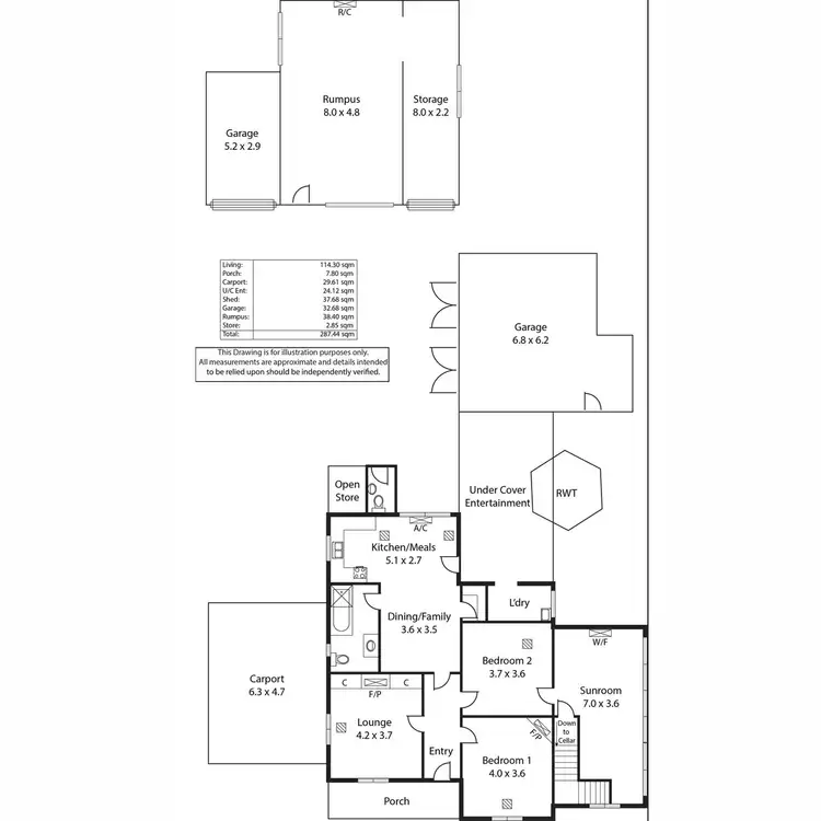 Floorplan of Homely house listing, 685 & 687 Lower North East Road, Paradise SA 5075