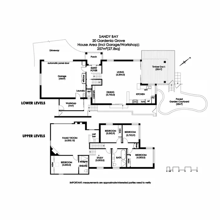 Floorplan of Homely house listing, 20 Gardenia Grove, Sandy Bay TAS 7005