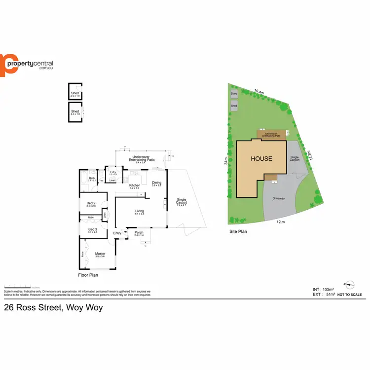 Floorplan of Homely house listing, 26 Ross Street, Woy Woy NSW 2256