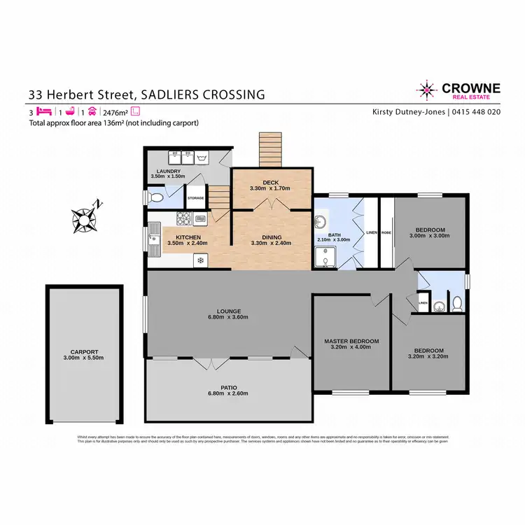 Floorplan of Homely house listing, 33 Herbert Street, Sadliers Crossing QLD 4305