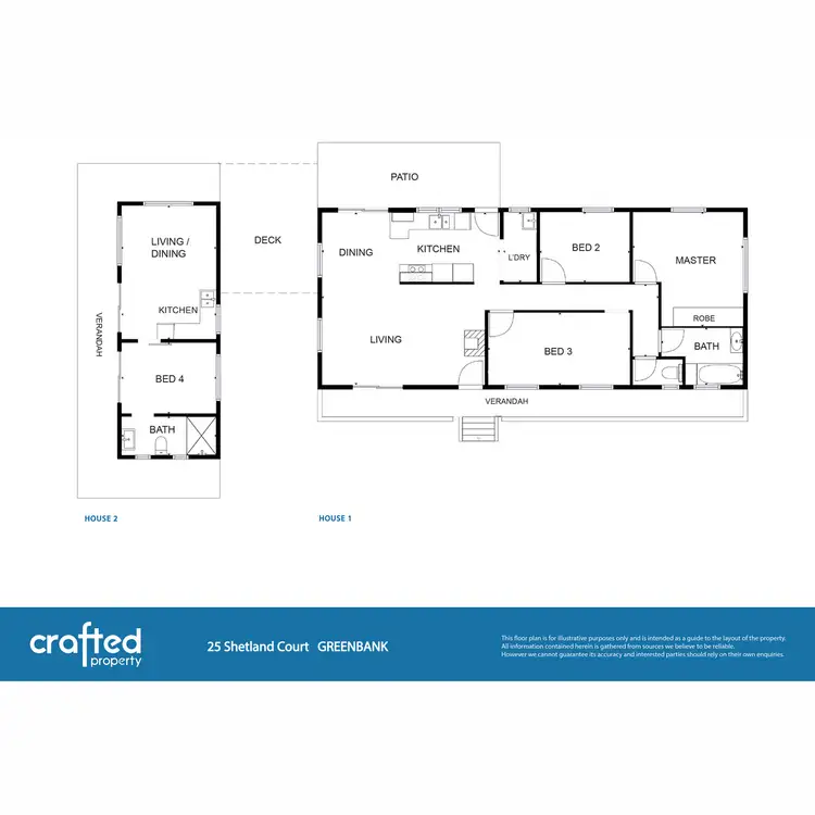 Floorplan of Homely rural property listing, 25 Shetland Court, Greenbank QLD 4124