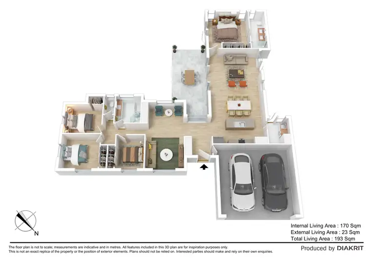 Floorplan of Homely house listing, 13 Willowleaf Circuit, Upper Caboolture QLD 4510