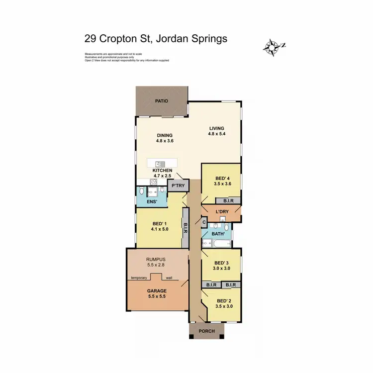 Floorplan of Homely house listing, 29 Cropton Street, Jordan Springs NSW 2747